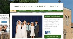 Desktop Screenshot of holy-angels.org